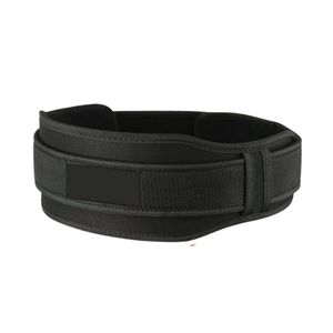 All Black Neoprene Weightlifting Belt Classic Gym Waist Support Lumbar Protection Gear Factory - Product Image 2