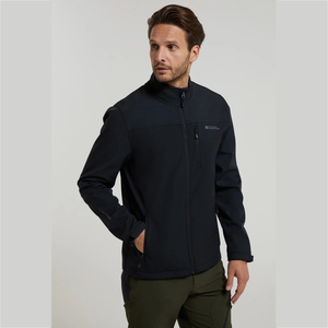 Veste softshell personnalisée pour homme, imperméable, coupe-vent, qualité supérieure, tissu respirant, logo personnalisé, veste de sport décontractée - Product Image 2