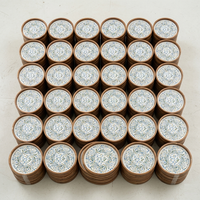 Plateau de service rond en bois d'acacia, imprimé floral, pour restaurants, mariages, ou comme plateau décoratif pour ottoman, fait main, vaisselle de cuisine
