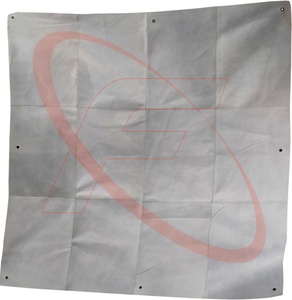 Manta protectora contra incendios de cuero de vaca Manta de soldadura de cuero Manta contra incendios resistente al calor con ojales de latón Más vendidos - Product Image 2