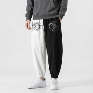 Pantalones Deportivos de Invierno para Hombre, con Bolsillos con Cierre, Forro Polar Grueso, Color Negro y Gris, Acolchados de Algodón, Cálidos, Impermeables y Térmicos - Product Image 5