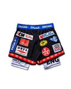 Shorts MMA Engage Coupe Légère Tissu Léger Ajustement Facile Entraînement Quotidien Exercice Vêtements de Sport Confort et Mobilité Active - Product Image 3