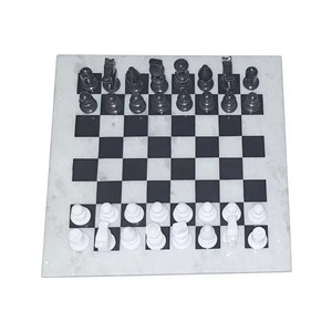 Best Quty Anti-Slip Marble Chess Board Unique Indoor House Game for Family Parties Luxury Gaming Experience Made India Children - Product Image 1