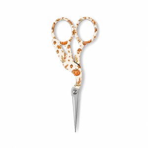 Pumpkin Harvest Embroidery <b>Scissors</b> 4.5 Inch Stainless Steel Sharp Pointed crane embroidery <b>scissors</b> - Product Image 1