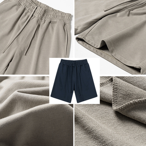 Pantalones Cortos Bermuda para Hombre, Color Sólido, Transpirables, con Cordón Ajustable, Estilo Casual de Verano, para Deporte y Jogging, Venta al Por Mayor OEM - Product Image 4