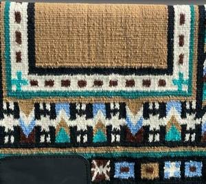 Wholesale Supply Wool Saddle <b>Blanket</b> Durable Handwoven Genuine Leather Western Equestrian Horse Saddle Pad Colors Comfortable - Product Image 4