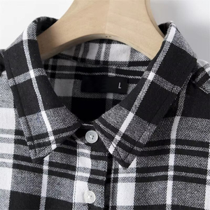 Camisa de Franela para Hombre, Moderna, Informal, Prenda Exterior de Algodón Premium, Suave y Cepillada - Product Image 3