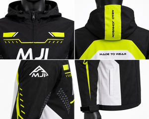 Veste coupe-vent à capuche personnalisée pour homme, sports de plein air, moto, cyclisme, imperméable, coupe-vent, légère, logo personnalisé OEM - Product Image 4