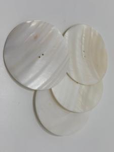 Mother of pearl pieces with natural iridescent <b>beauty</b> ideal for jewelry making crafts accessories decor and artisan <b>creations</b> - Product Image 2