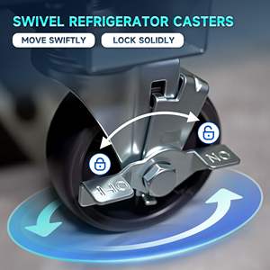 Refrigerador Comercial de Acero Inoxidable de 54 Pulgadas, Capacidad de Almacenamiento de 49 Pies Cúbicos, 2 Puertas Sólidas, Refrigerador Vertical, Equipo de Cocina - Product Image 6