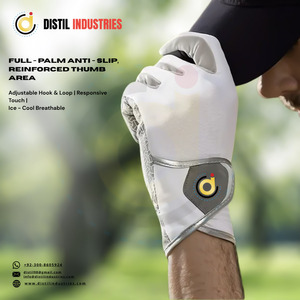 Sweatproof golf gloves for all weather with breathable fit strong <b>grip</b> flexible palm and moisture <b>control</b> for golfers - Product Image 3