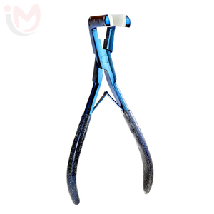 1000 Pcs Black 5*3*3mm Micro Ring <b>Beads</b> Same Silicone Color Inside Hair <b>Extensions</b> Braids Pliers Included - Product Image 1