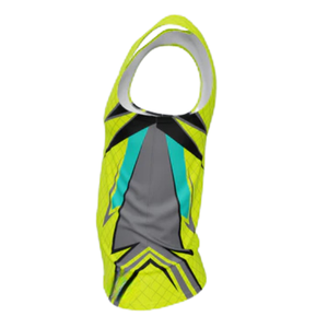 Maillots de Dodgeball Sublimés Personnalisés à Rayures Multicolores, Séchage Rapide, Vêtements de Sport pour Équipes, Tenues de Match en Gros - Product Image 4