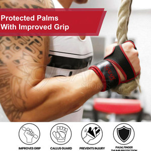 Professional Fitness Training Lightweight Non Slip Palm Durable Half Finger Gym Cross Fit Neoprene <b>Gloves</b> with Custom Logo - Product Image 5