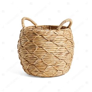 TWISTED ROPE <b>Toy</b> Organizer Home <b>Baskets</b> Water Hyacinth <b>Basket</b> Home Organization Products Home <b>Storage</b> - Product Image 6