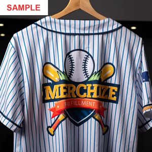 Uniforme de Béisbol 2025, Diseño OEM, Transpirable, 100% Poliéster, Uniforme Masculino de Moda al por Mayor con Logotipo Personalizado - Product Image 6