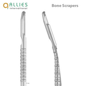 Raspador de Implantes Dentales de Acero Inoxidable de Doble Extremo de Calidad Premium, Raspador Manual de Hueso - Product Image 4