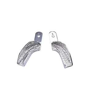 Juego de Bandejas de Impresión Dental de Acero Inoxidable Perforadas para Impresiones Precisas y Cómodas, Equipo Quirúrgico Dental - Product Image 5
