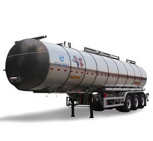 Camión cisterna de transporte de combustible de alta calidad, recién llegado, de 3/4 ejes, 35000/40000 litros, tanque de acero al carbono para petróleo, remolque. - Product Image 2