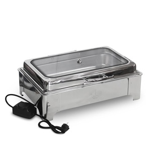 Professional Stainless Steel <b>Buffet</b> Chafing Dish Food <b>Warmer</b> for Catering Companies Hotels Restaurants Banquets and Events - Product Image 4