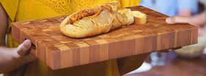 Planche à découper rectangulaire en bois de qualité supérieure, épaisseur 1,3 cm, facile à nettoyer - Product Image 3