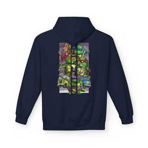 Sudadera con Capucha de Felpa Estilo Retro de las Tortugas Ninja, Unisex, Gruesa, de Algodón Suave, para Invierno - Product Image 3