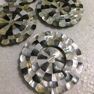 Meilleure Qualité Boîte à Encens en Bois d'Acacia avec Incrustation MOP et Résine, Plateau Brûleur, Ensemble de Décoration d'Intérieur, Mubkhar Bakhoor Arabe par Decor World Expo - Product Image 1