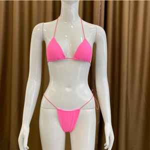 Unisex High Quality Customize Swimmer Bikini Set Bra and Underwear With Customize Logo Beach wear Bikini - Product Image 3