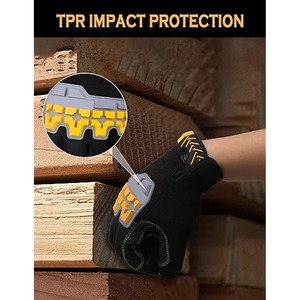 Hot Selling Industrial Rescue Best Impact <b>Gloves</b> for Oilfield Work <b>Gloves</b> Tpr Impact Protection Knuckle All Sizes - Product Image 4
