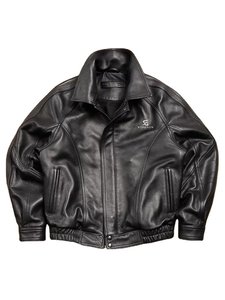 Chaqueta de Cuero de Oveja Premium para Hombre, Chaqueta Bomber de Cuero Genuino para Invierno, Estilo Casual, Corte Ajustado, Moda Urbana y Motociclista - Product Image 5