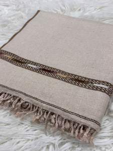 Châle en pure laine et cachemire pour homme, doux et chaud, long, élégant, formel, traditionnel, écharpe d'épaule pour l'hiver - Product Image 2