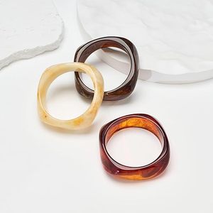 Brazalete de Resina Bengle, Moderno y Elegante, Resistente al Agua, Forma Redonda, para Bodas y Cumpleaños, Joyería ALTAMASH CRAFT, Regalo - Product Image 2