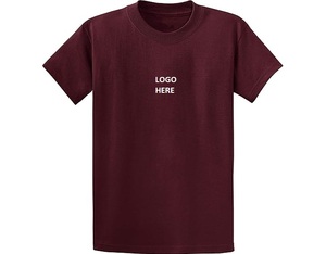 Camiseta Personalizada 100% Algodón, Cuello Redondo, Corte Regular, Transpirable, Tejido de Punto, Manga Corta, Casual, con Serigrafía en la Parte Delantera - Product Image 1