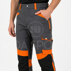 Pantalones de Trabajo Industriales, Multibolsillos, Tipo Cargo, Resistentes, de Seguridad Laboral, Antiestáticos, Transpirables, de Poliéster - Product Image 3