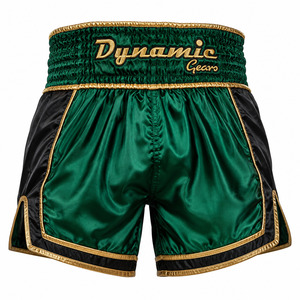 Shorts de Muay Thai pour arts martiaux et kick-boxing, vente en gros, sublimation, ouverture latérale avec bande élastique, lavables - Product Image 6