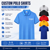Camiseta Polo Personalizada de Alta Calidad OEM para Hombre, Uniforme de Trabajo, Logotipo Bordado, Camiseta Polo Lisa de Algodón y Poliéster