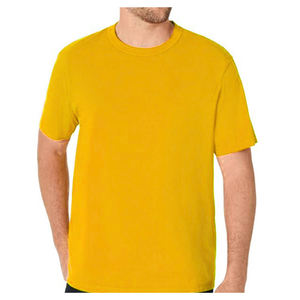 T-shirt personnalisé pour homme avec logo, 100 % coton, coupe classique, streetwear, tee-shirt vierge, col rond, décontracté, mode estivale, manches courtes, tissu épais - Product Image 4