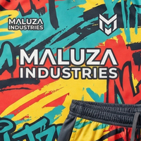 Uniformes Deportivos de Fútbol Personalizados, Camiseta y Pantalones Cortos de Fútbol, Uniforme de Entrenamiento, Ropa Deportiva para Gimnasio, Conjunto de Equipo MALUZA INDUSTRIES