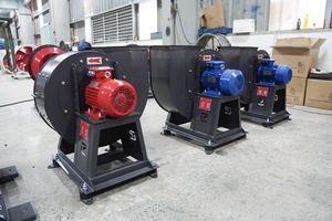 Ventilateur centrifuge autoportant à entraînement direct CEP-2-3.8D 220-380V pour l'alimentation en air frais et la ventilation des sous-sols, 400Pa à 2600Pa, usage industriel - Product Image 3