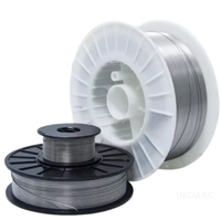 Fil de soudage MIG en acier inoxydable et alliage d'aluminium INCIARC - Compatible toutes positions, gaz de protection standard, flux sans plomb haute performance