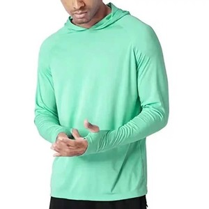 Sudadera de Pesca Unisex Personalizada con Degradado Azul, Protección UPF 50 Anti-UV, Manga Larga, Impresión por Sublimación, Secado Rápido, Impermeable y Transpirable - Product Image 3