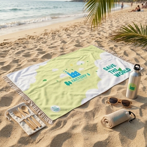 [K-ESSENTIALS] Toalla de Playa de Poliéster Ecológica, 1300 700, Secado Rápido, Absorbente, para Piscina y Viajes - Product Image 3