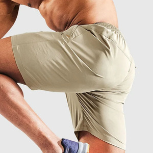 Shorts d'entraînement athlétiques pour hommes, respirants, séchage rapide, vêtements de sport, logo personnalisé, shorts d'entraînement, taille élastique, shorts de fitness - Product Image 6