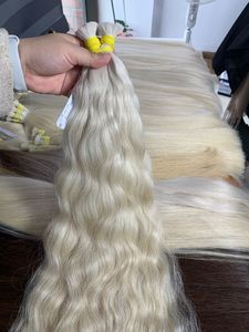 Factory Price Vietnamese Virgin Hair Hanoi Origin 100% Human Hair Full Cuticle Double Drawn All Colors <b>Thick</b> Full Ends Hair - Product Image 5