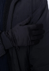 Black Elastic Wrist-Length Casual Gloves Wool/Acrylic <b>Material</b> Outdoor Winter Use Daily Life - Product Image 4