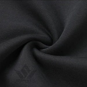 Sweat-shirt décontracté pour homme, col rond, coupe classique, en molleton polyester/coton, séchage rapide, motif uni, automne - Product Image 3