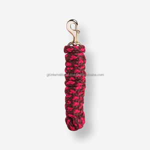 Best Quality Imported Custom Hand Braided Nylon Horse Lead Rope Horsing Equipment Horse Lead Rope Durable Reins - Product Image 1