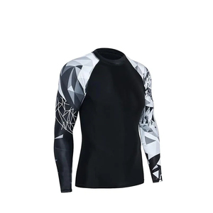 Camiseta Deportiva de Compresión para Hombre, Elástica, para Gimnasio, Fitness, Running, Entrenamiento - Product Image 2
