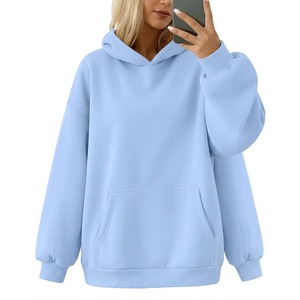 King Wears Winter Embroidered <b>Zip</b>-<b>Up</b> Hoodies Women <b>Men</b> Couples <b>Fleece</b> Solid Regular Fit 100% Organic Cotton 300g Breathable - Product Image 3