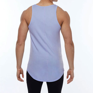 Ropa de gimnasio al por mayor, camiseta sin mangas para culturismo para hombre, ropa deportiva de color sólido, camiseta sin mangas para hombre de talla personalizada - Product Image 2